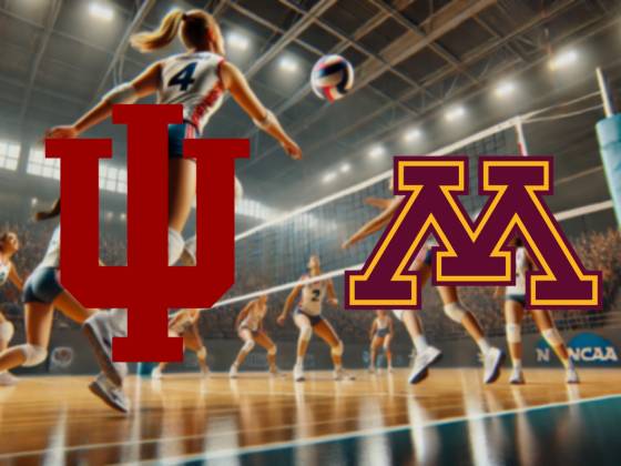 Indiana Hoosiers at Minnesota Golden Gophers Women's Volleyball